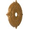 Ekena Millwork Attica PVC Medallion (Canopies up to 7 3/4"), 22"OD x 3 1/2"ID x 1"P, Metallic Vintage Gold CMP22ATDVG - alternate 5